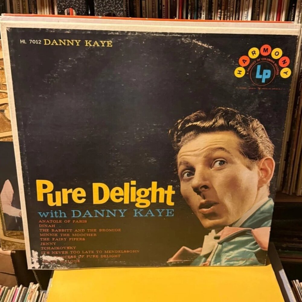 Danny Kaye – Pure Delight With Danny Kaye Vintage 33rpm VG+ AB72